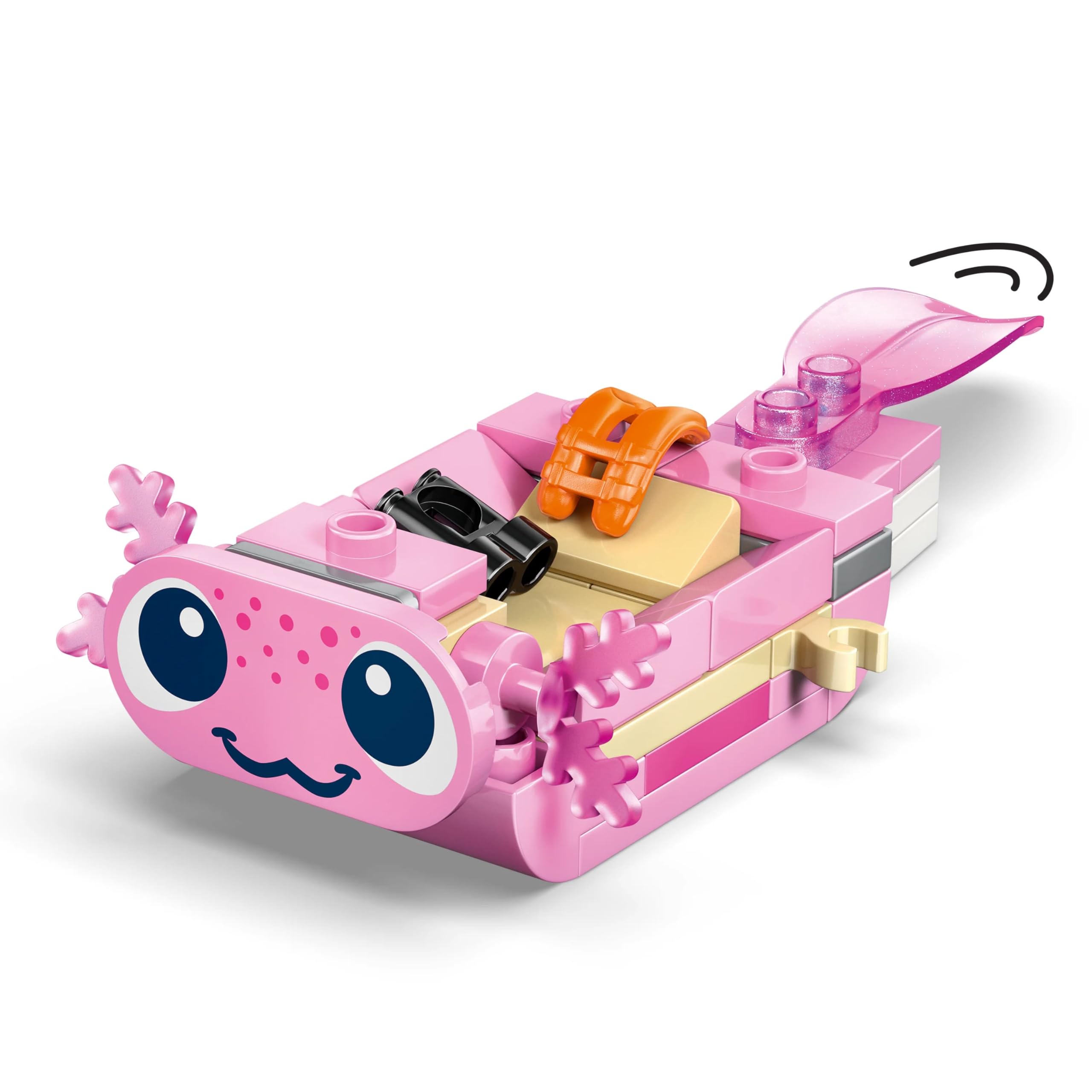 LEGO Friends Axolotl Macera Teknesi 42681 – 5 Yaş ve Üzeri Çocuklar için Leo ve Alba Bebekleri ile 2 Oyuncak Axolotl Figürü İçeren Yaratıcı Oyuncak Yapım Seti, Yılbaşı Hediyesi Fikri (95 Parça)