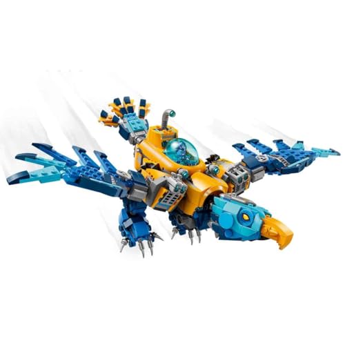 LEGO DREAMZzz Timsah Denizaltı 71512 – 8 Yaş ve Üzeri Çocuklar için Logan, Zoey, Arika Minifigürleri ve Grimspawn Figürü İçeren 2 İnşa Seçenekli Yaratıcı Oyuncak Yapım Seti, Hediye Fikri (1107 Parça)