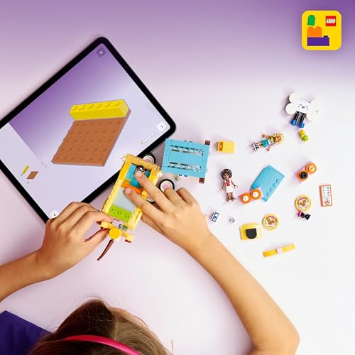 LEGO Friends Evcil Hayvan Aksesuar Kamyoneti 42678 – 6 Yaş ve Üzeri Çocuklar için Nova ve Aliya Mini Bebekleri ile Kedi, Köpek ve Kurbağa Figürleri İçeren Oyuncak Yapım Seti, Hediye Fikri (237 Parça)