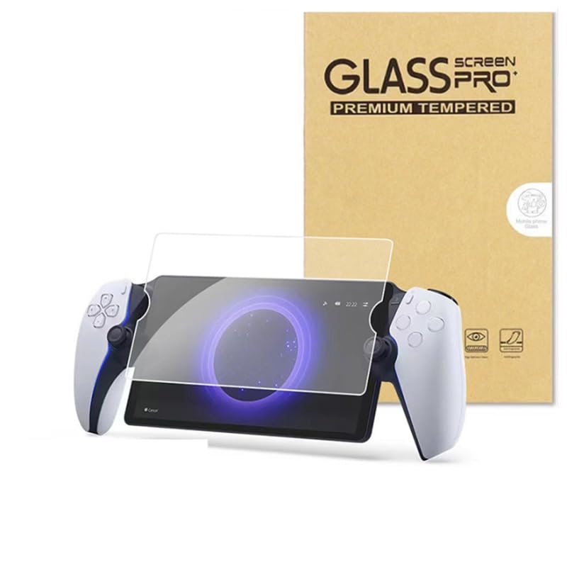 PS5 Portal Temperli Cam Ekran Koruyucu 9H (Playstation 5 Portal Uyumlu)