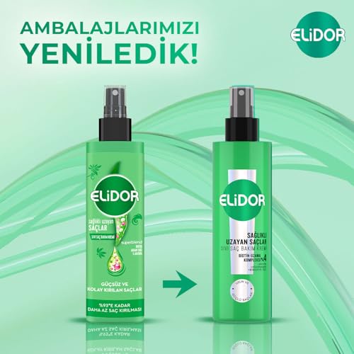 Elidor Sağlıklı Uzayan Sıvı Saç Bakım Kremi 200Mililitre