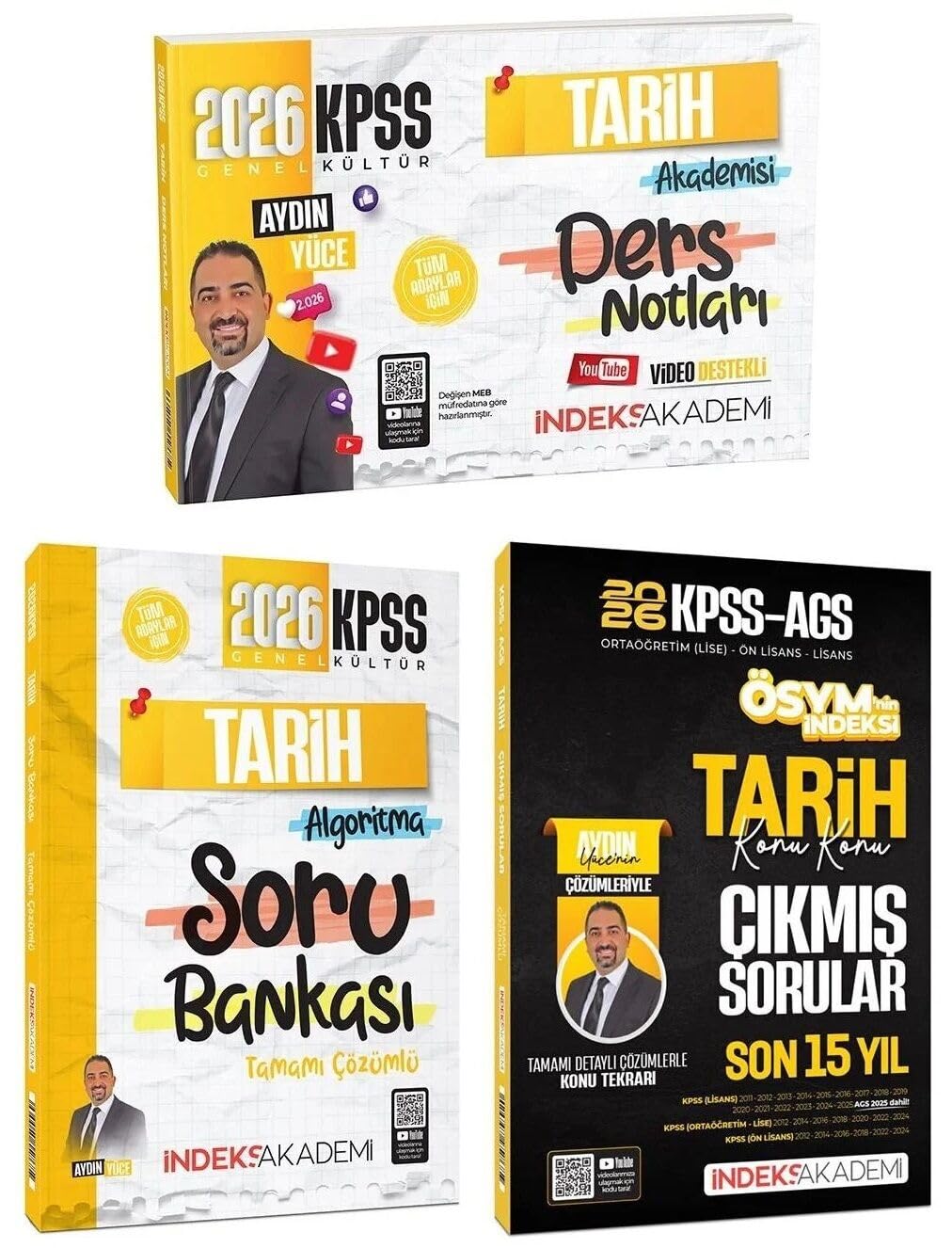 İndeks Akademi 2026 KPSS Tarih Kazandıran Set - Aydın Yüce