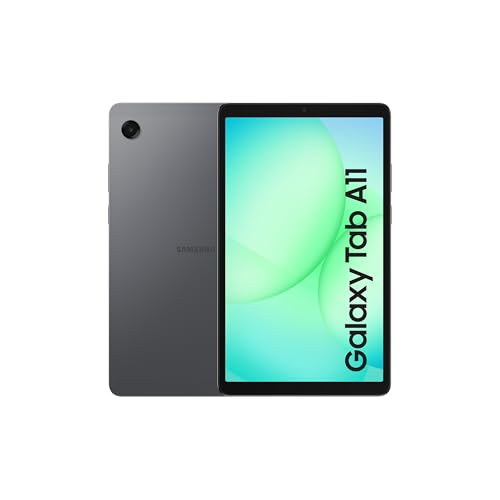 Samsung Galaxy Tab A11, Android Tablet, Gri, WiFi Destekli, 8GB RAM, 128GB Depolama Alanı, 8.7 İnç (