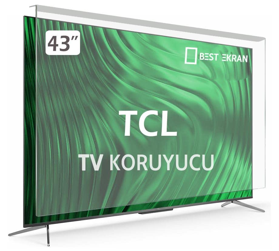 TCL 43S5K Tv Ekran Koruyucu - Tcl 43" inç 109 Ekran QLED Koruyucu