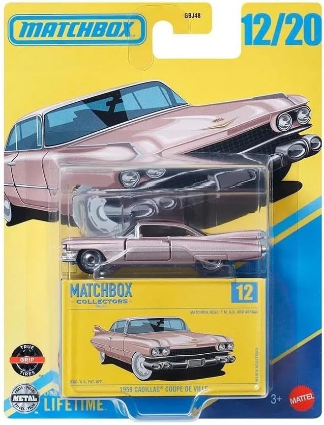 Matchbox Koleksiyon Araçlar 1959 CADILLAC COUPE DE VILLE GBJ48 - JCL29