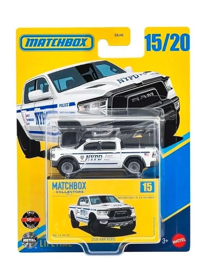 Matchbox Koleksiyon Araçlar 2020 RAM REBEL GBJ48 - JCL40