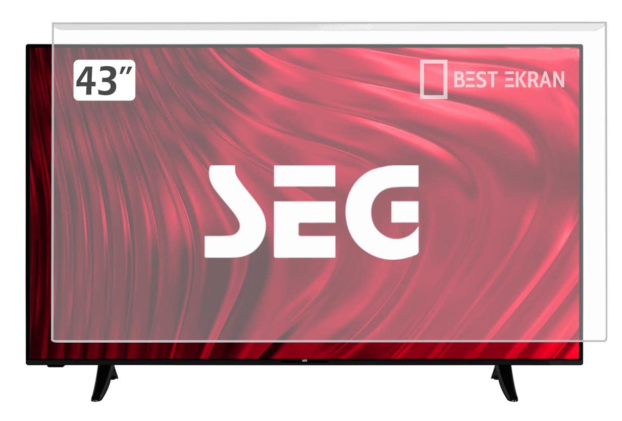 SEG 43SRB900 Tv Ekran Koruyucu - Android led Seg 43" inç 108 cm Tv Ekran Koruyucu Paneli