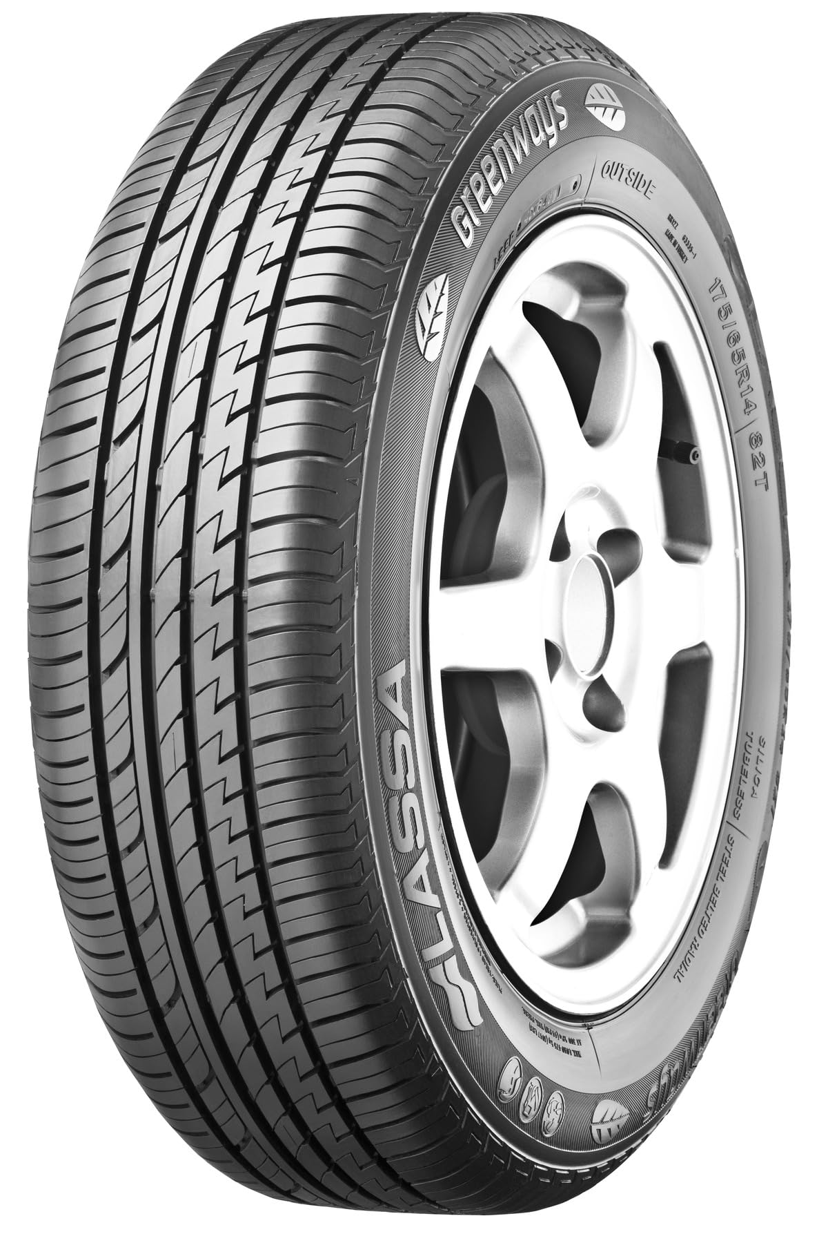 Lassa Lastik 175/65R14 82H Greenways Oto Yaz Lastiği (Üretim Yılı:2024)
