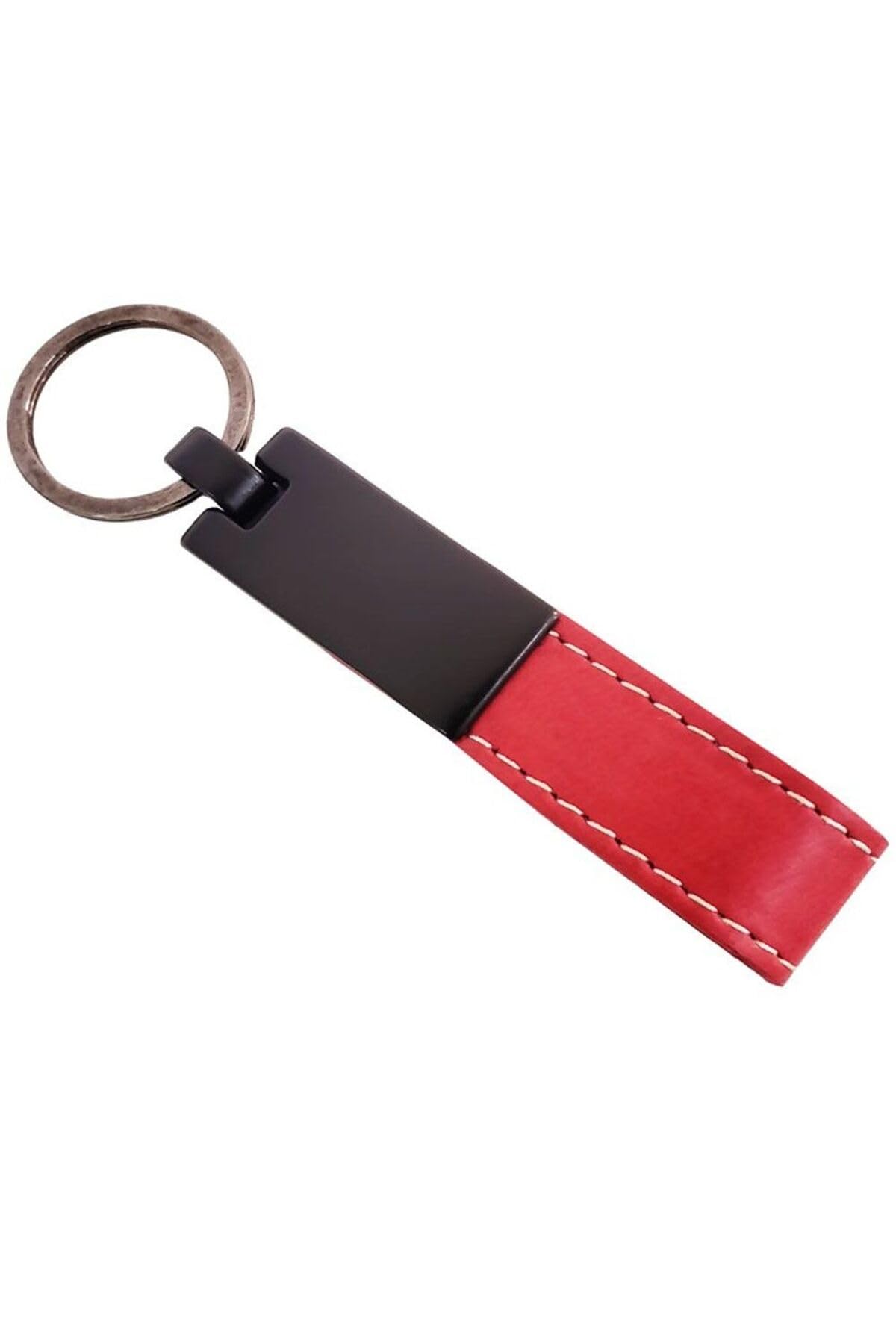MiyanGo(86) Kırmızı Deri Metal Anahtarlık 686230