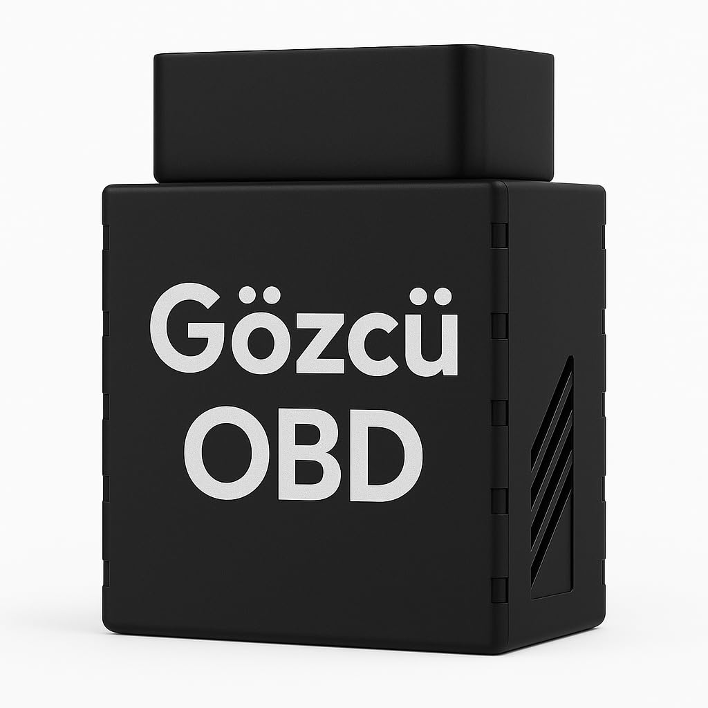 Gözcü Mobil OBD Girişi Araç GPS Takip Cihazı Uyumlu Sistemi Anlık Konum Geçmişe Dönük Konum Takibi Geofence