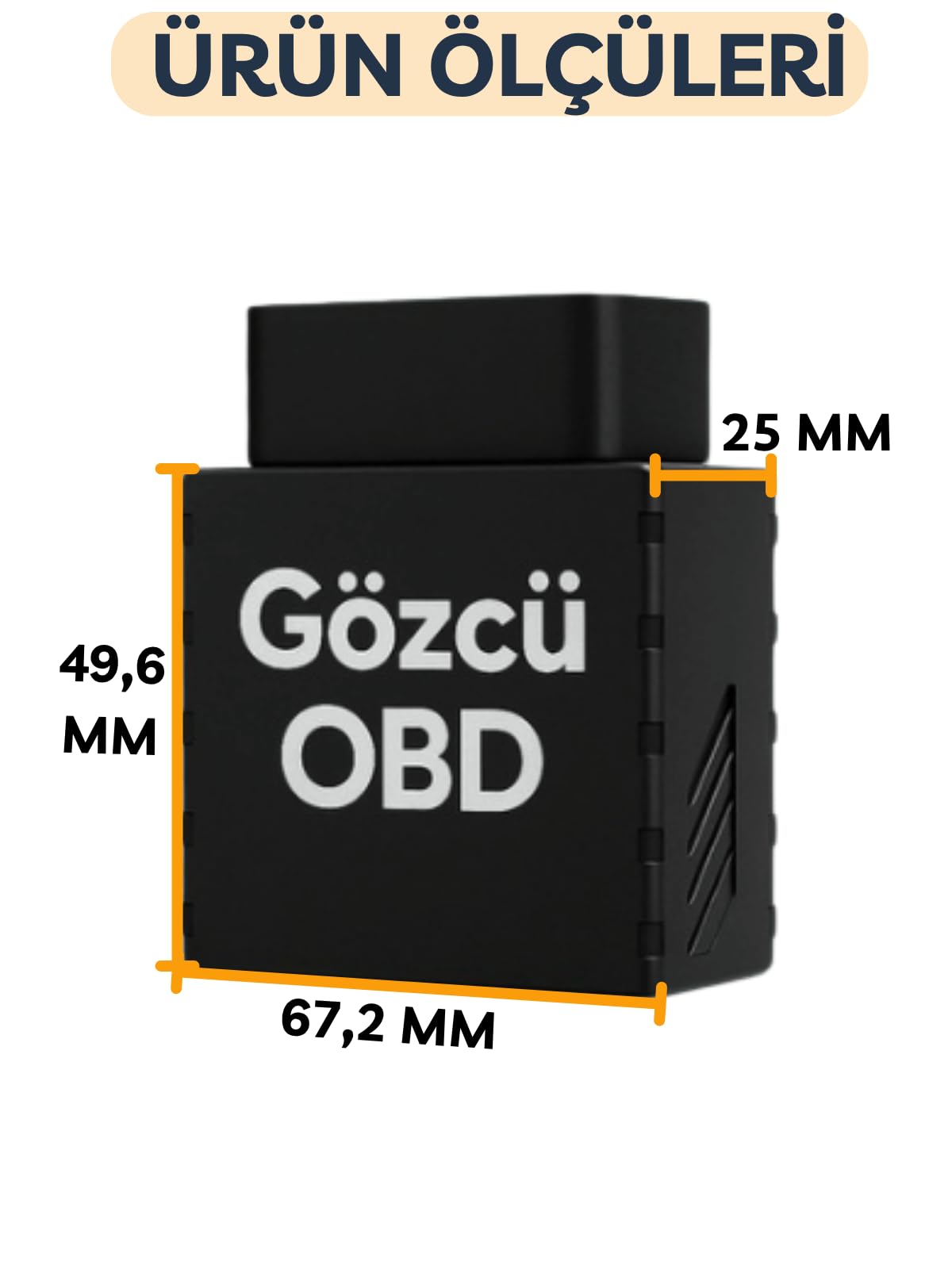 Gözcü Mobil OBD Girişi Araç GPS Takip Cihazı Uyumlu Sistemi Anlık Konum Geçmişe Dönük Konum Takibi Geofence