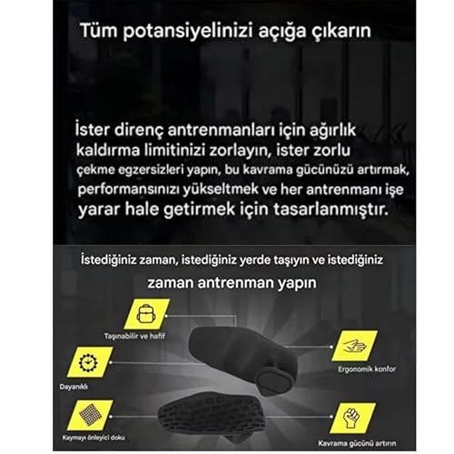 Mingodan Ergonomik Fitness El Koruyucu, Avuç İçi Koruma Dambıl Fitness Ağırlık Kavrama Pedi Kondisyo