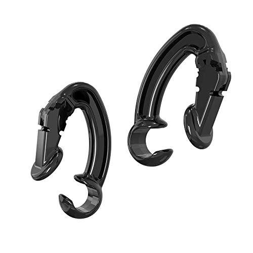PSR Aksesuar Earhook Kulaklık Tutucu Aparat – Evrensel Uyumlu, Düşme Önleyici, Ayarlanabilir Kanca Tasarım, Spor ve Günlük Kullanım için Rahat Kulaklık Askısı (Siyah)