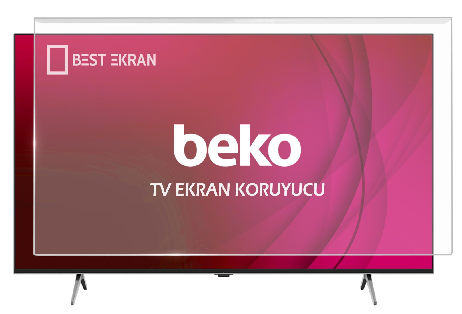 Beko B755C Tv Ekran Koruyucu - Beko 55" inç 140 Ekran Tv Ekran Koruyucu B 755 C