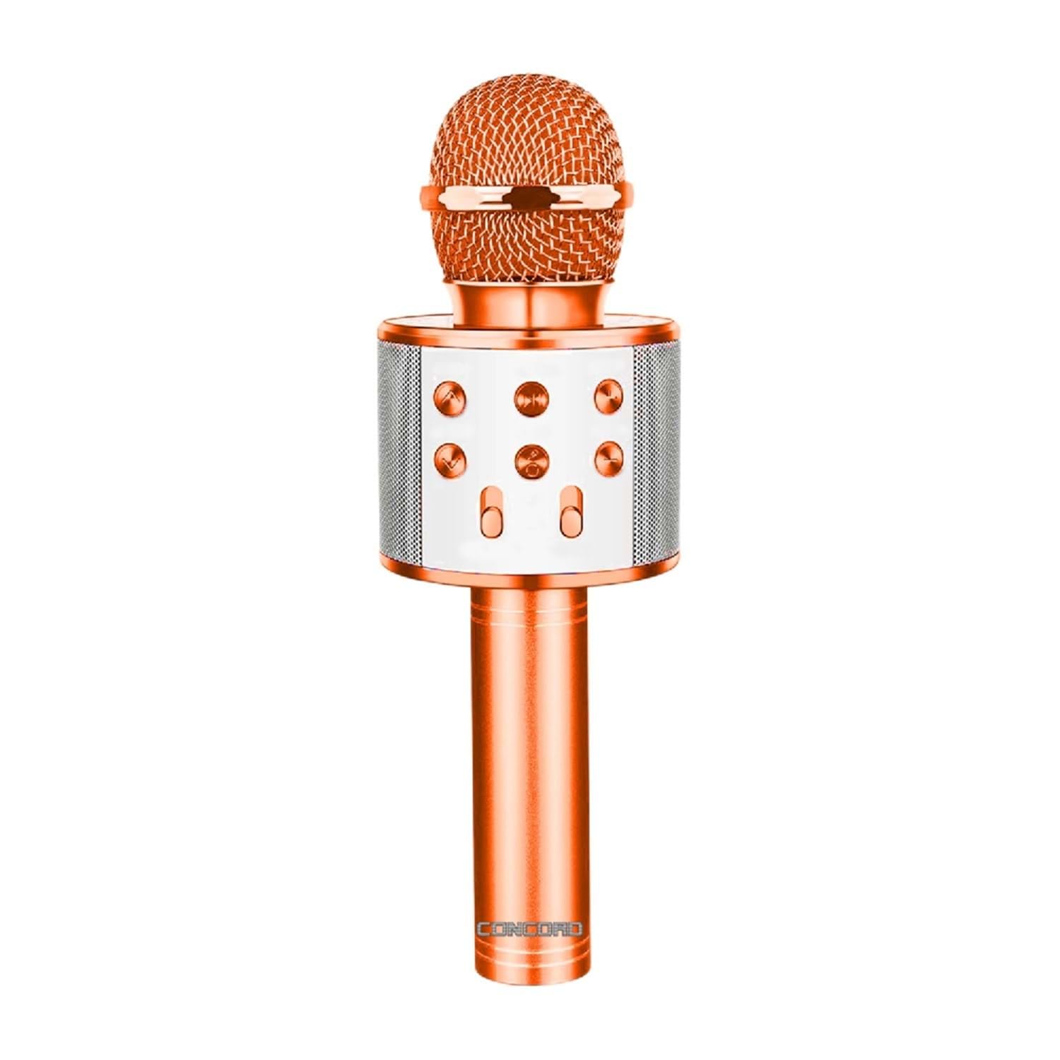 Babilden C-8501 Karaoke Mikrofon Bluetooth USB & TF & Aux (Rosegold)