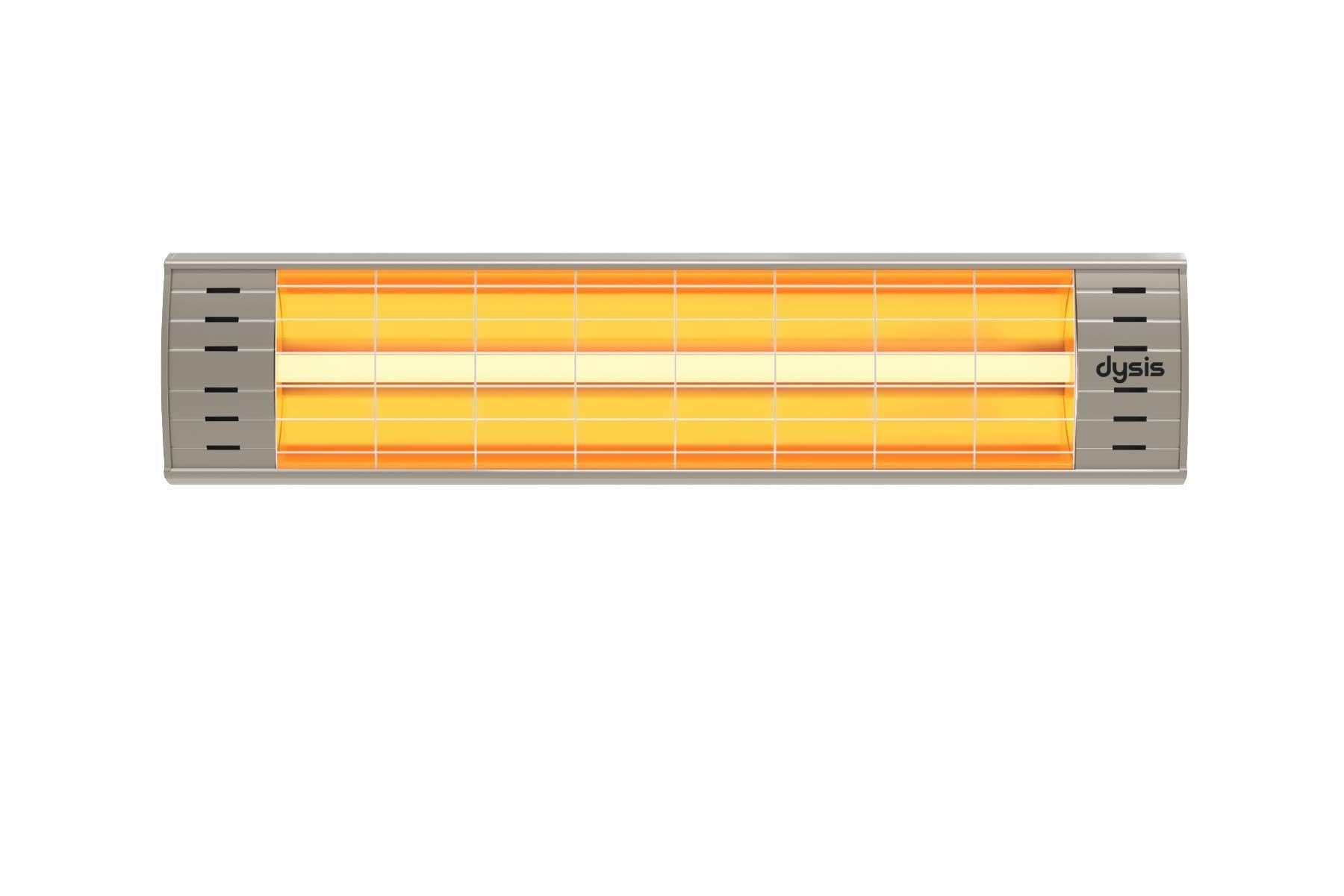 Dysis Dh-7486 Art Plus Karbon Serisi Ip65 Suya-Toza Dayanıklı 2300 W Bej İç/Dış Mekan Isıtıcı Bej