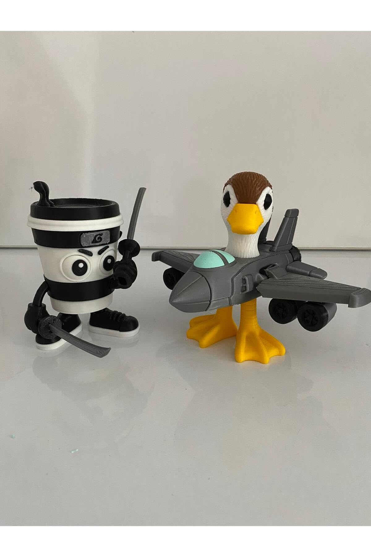 Bombardini Gusini ve Cappuccino Assassino Figür Karakterler Oyuncak Büyük Boy 2 li Set