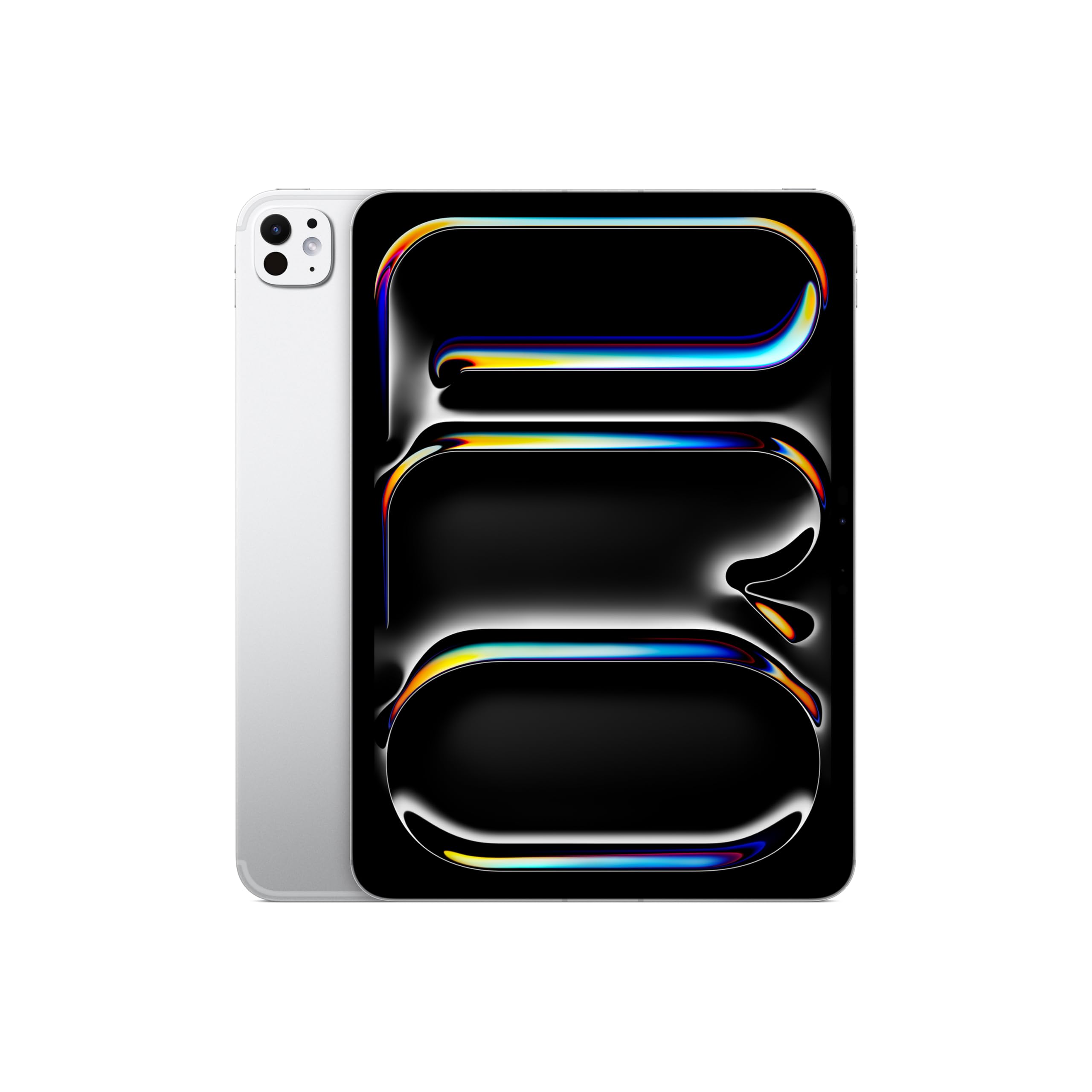 Apple iPad Pro (M5): 11 inç Ultra Retina XDR Ekran, 512 GB, 12 MP Ön/Arka Kamera, LiDAR Tarayıcısı, Wi-Fi + Cellular, Face ID, Tüm Gün Süren Pil Ömrü, Standart cam — Gümüş Rengi