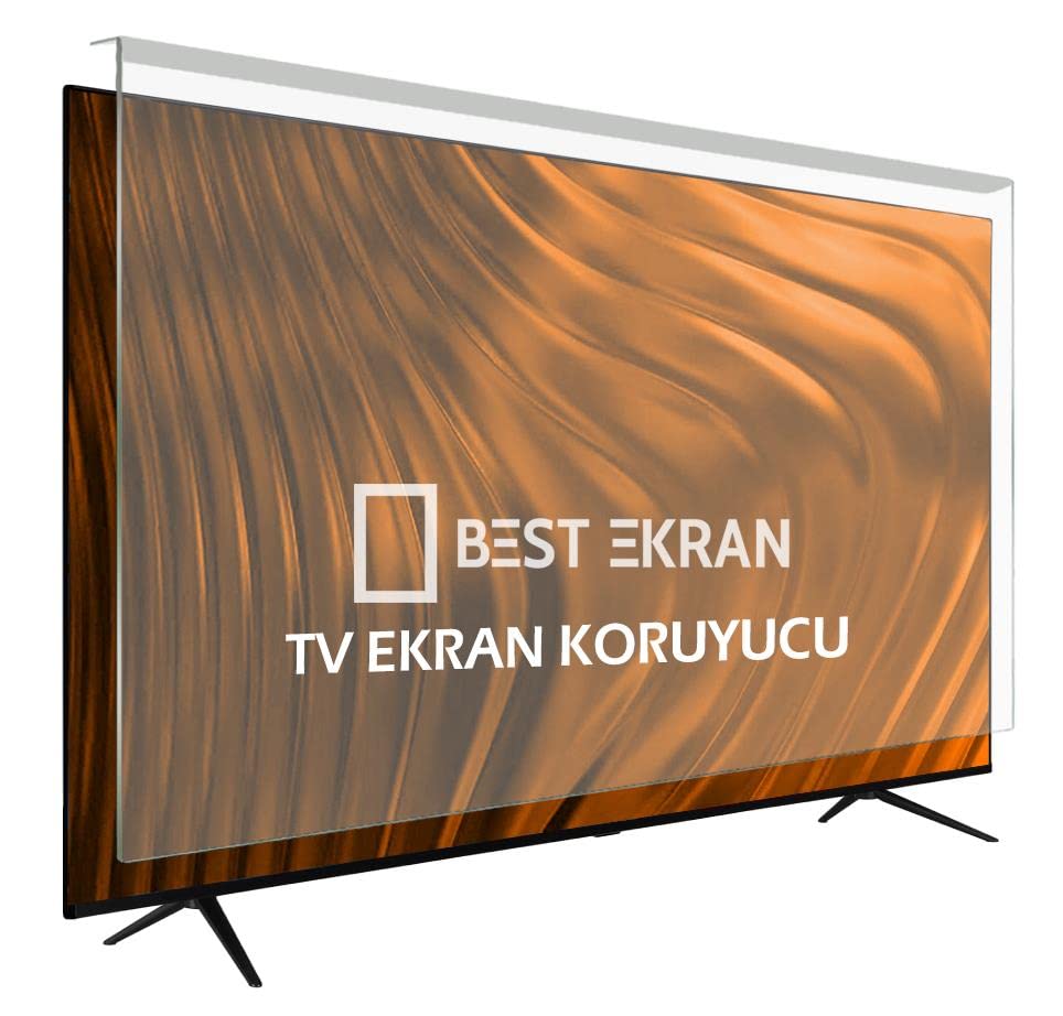 Telefunken 32TH4040B Tv Ekran Koruyucu - Telefunken 32" inç Kırılmaz Tv Ekran Koruyucu Camı