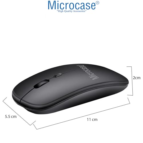 Microcase Samsung Galaxy Tab S10 Lite için Tablet Çanta + Bluetooth Klavye + Mouse + Tablet Standı Siyah- AL4234