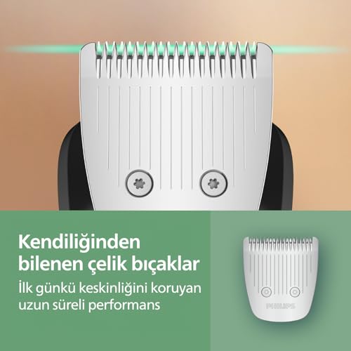 Philips All-in-One Trimmer 5000 Serisi MG5932/15, 11'i 1 Arada Erkek Bakım Seti, Yüz Saç Vücut için
