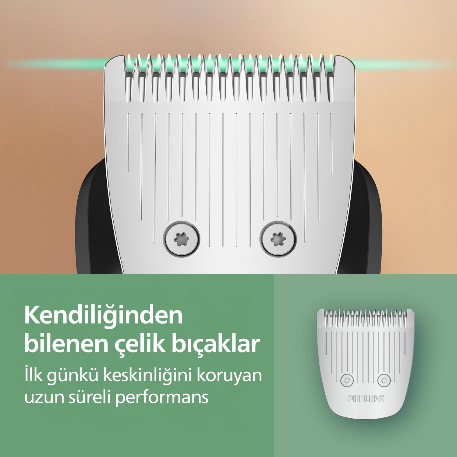Philips All-in-One Trimmer 5000 Serisi MG5932/15, 11'i 1 Arada Erkek Bakım Seti, Yüz Saç Vücut için