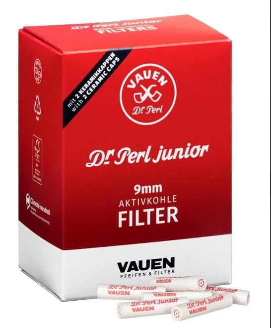 Vauen Dr.Perl Pipo Filtresi 9mm 180li Paket