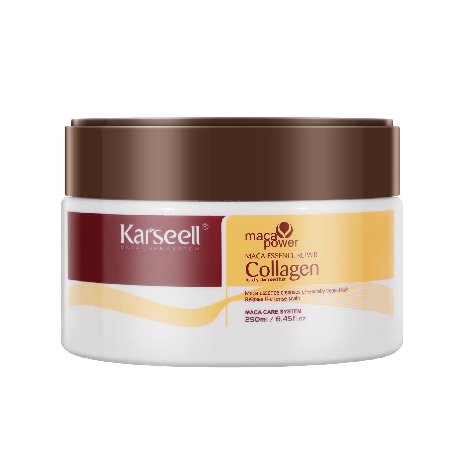 Karseell Kolajen Saç Bakım Maskesi Maca Özü Onarıcı Repair 250 ml
