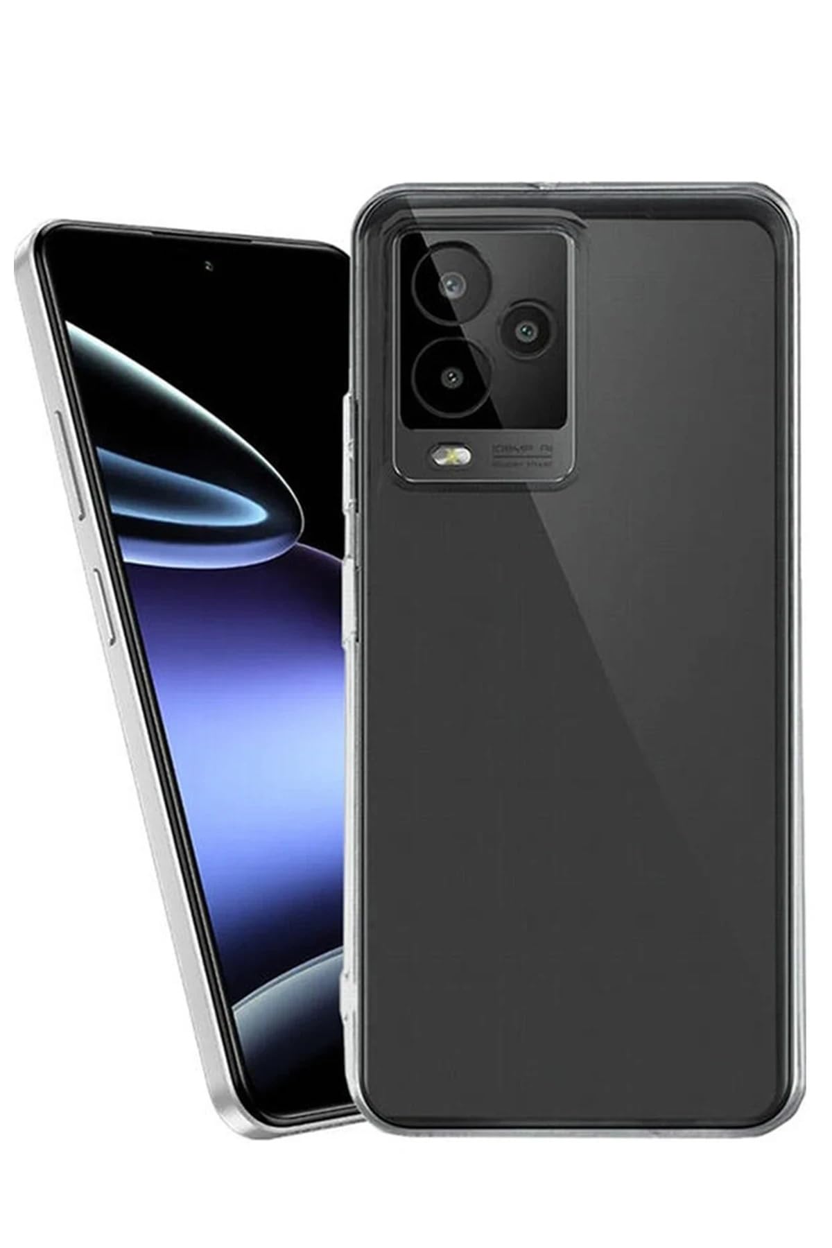 anka cep cep telefonu aksesuarları General Mobile GM 24 Pro ile Uyumlu Şeffaf Silikon Kılıf, Azn-Lüx-GM 24 Pro-03