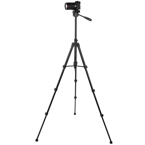 ayex LT-460 Tripod | 90° Yatay Orta Kolonlu Fotoğraf & Video Tripodu | Monopod Dönüşümlü | DSLR ve Aynasız Kameralar ile Uyumludur