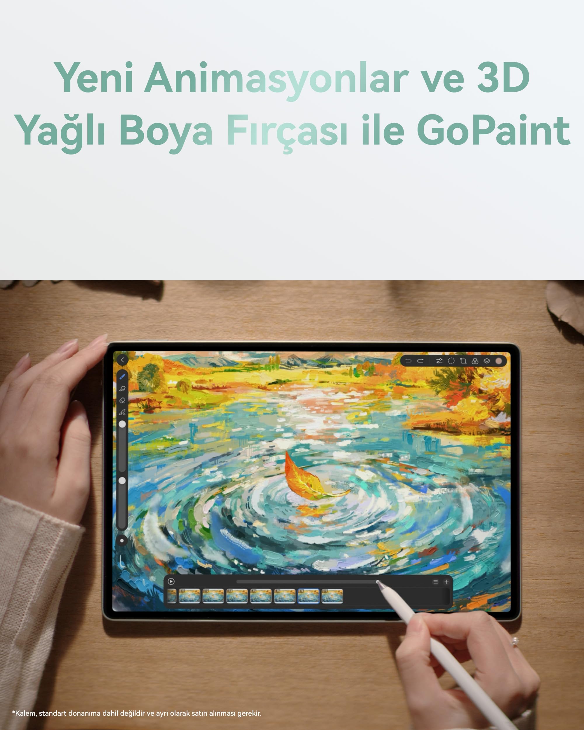 HUAWEI MatePad Pro 12.2 inç 2025 – Tandem OLED PaperMatte Ekranlı Tablet, Bilgisayar Düzeyinde Verimlilik, HUAWEI Glide Klavye, GoPaint Uygulaması, 10.100 mAh Pil, +30 Ay Garanti, Yeşil