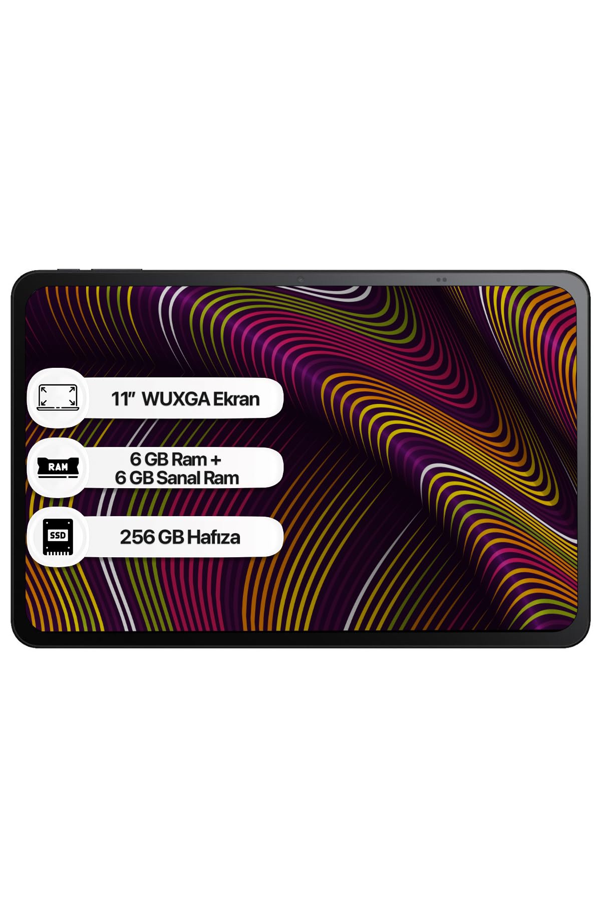TCL TAB 11 GEN2, 11 inç WUXGA Ekran, 6GB RAM + 6GB Sanal RAM, 256GB Hafıza, Tablet Bilgisayar