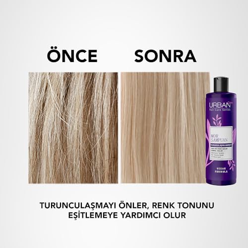 Urban Care Turunculaşma Karşıtı Mor Saç Bakım Şampuanı-250 ml-Sülfatlı