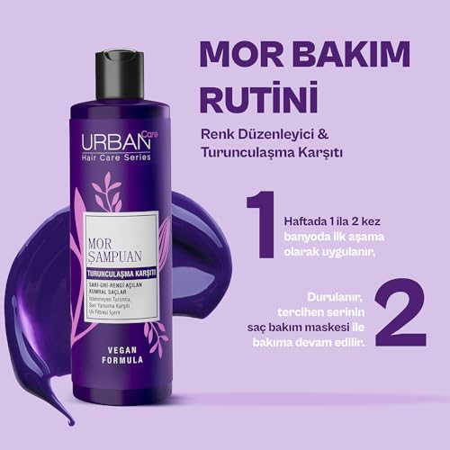 Urban Care Turunculaşma Karşıtı Mor Saç Bakım Şampuanı-250 ml-Sülfatlı