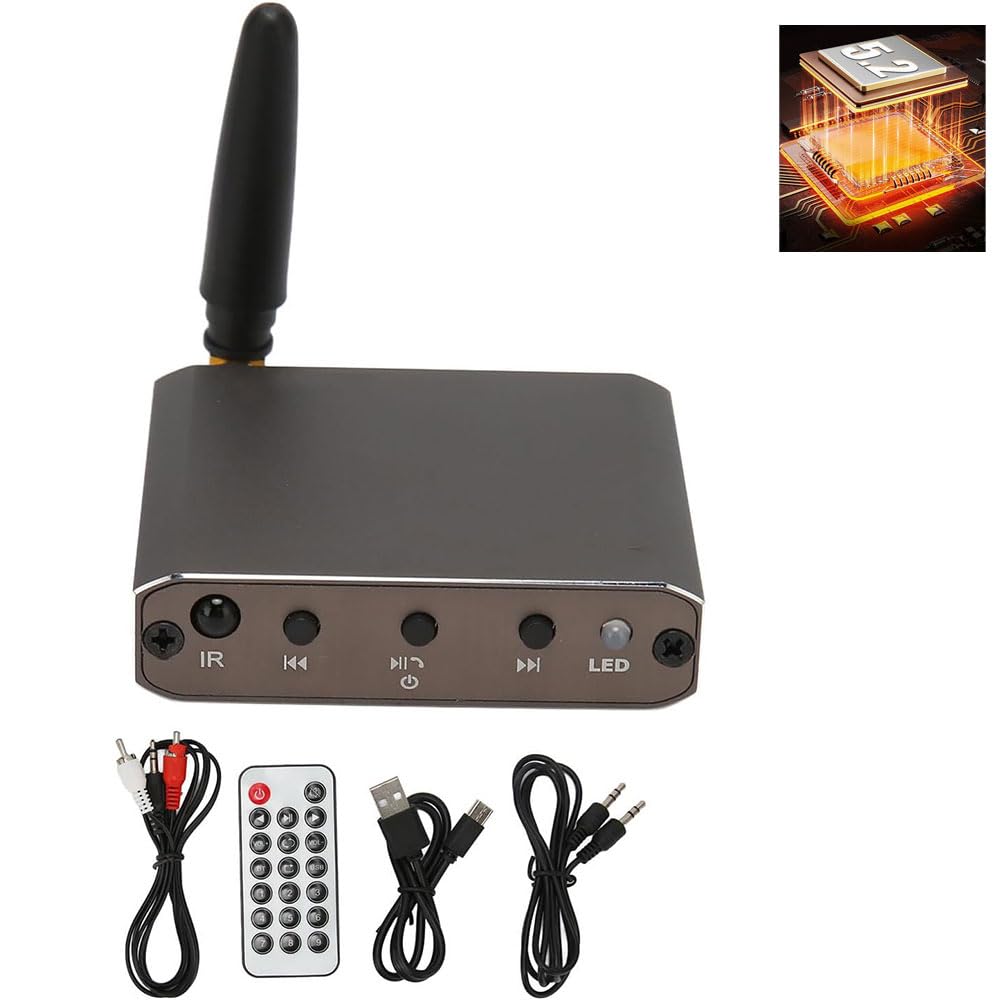 Çok fonksiyonlu Bluetooth ses alıcısı HIFI kayıpsız müzik USB AUX RCA