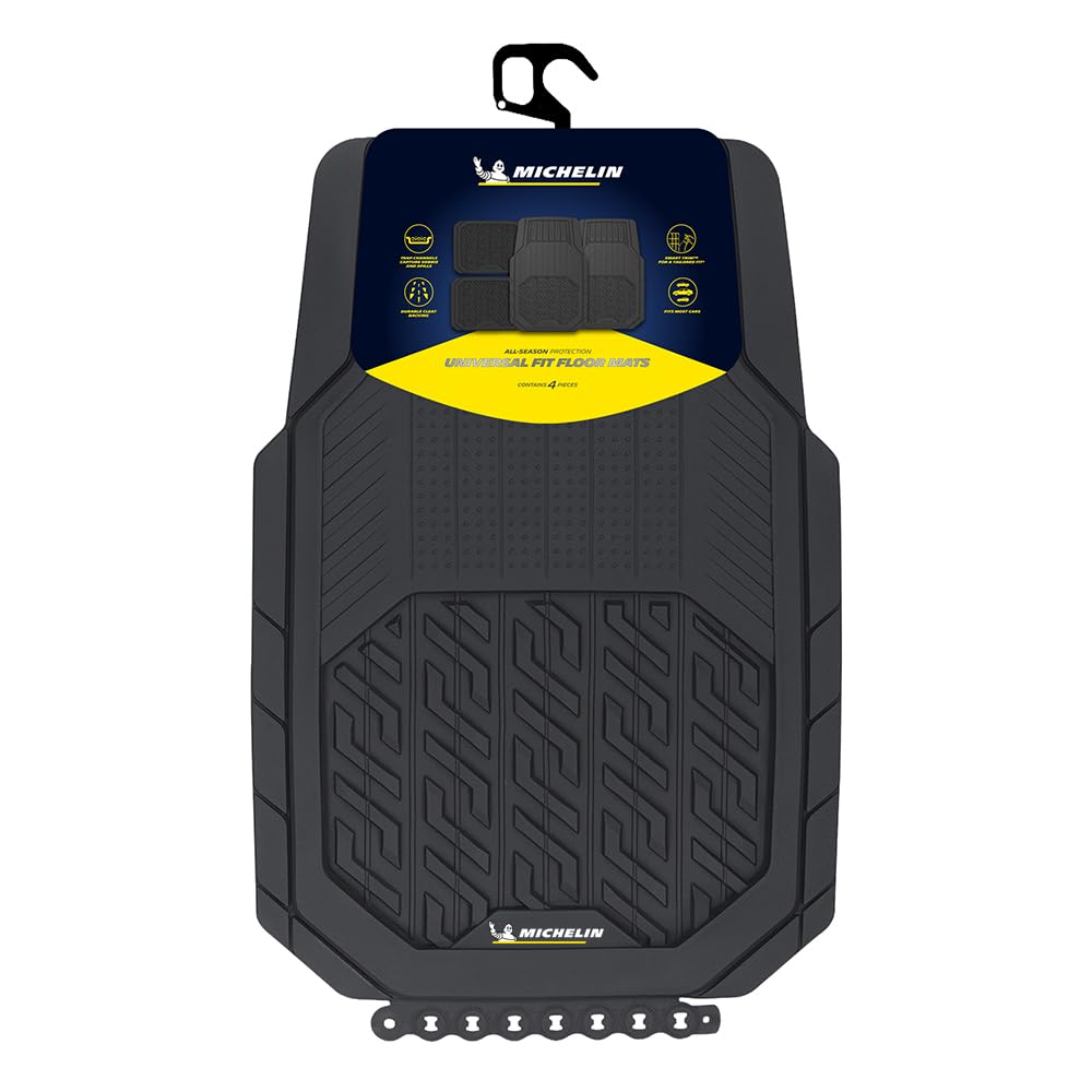 Michelin MC34587 Tüm Araçlara Uyumlu 4 Parça Üniversal 3D Havuzlu Oto Paspas