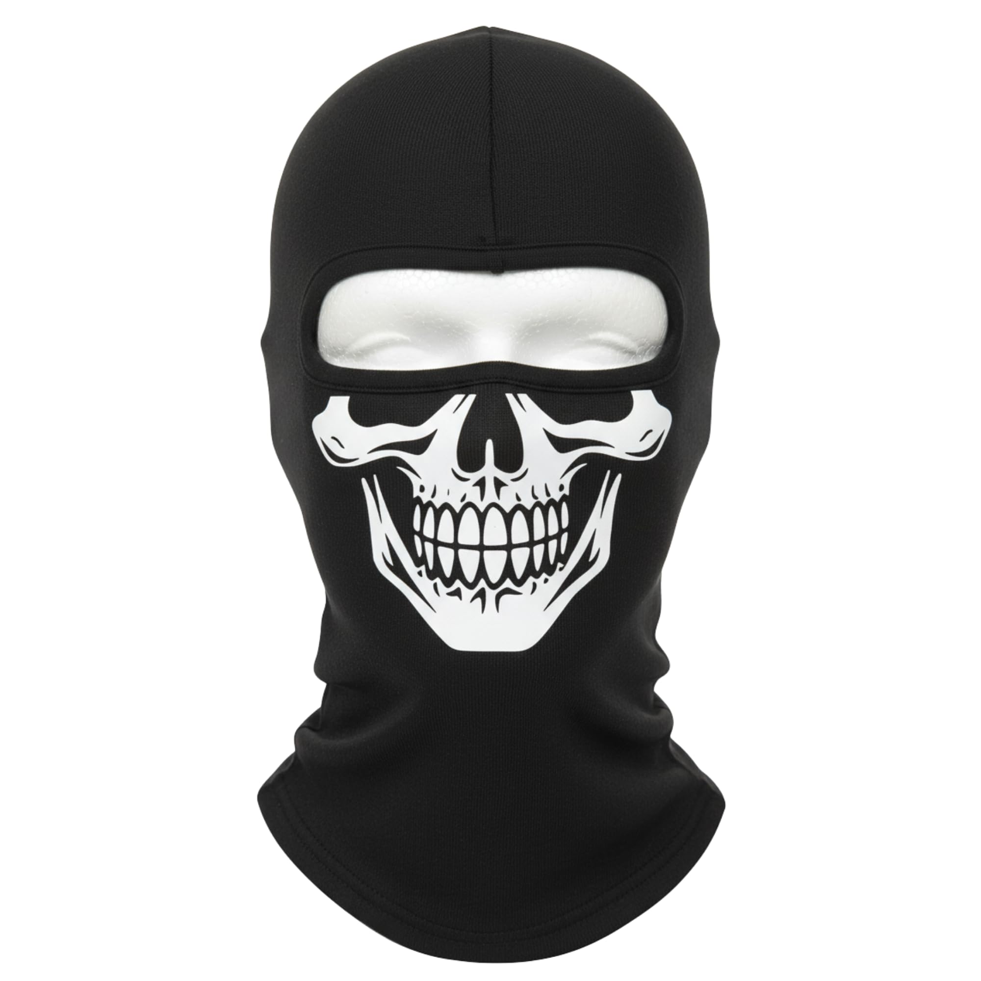 Maksimum Koruma Kışlık Balaklava Maske | Rüzgar & Soğuk Geçirmez Termal Kayak Motorcu, Outdoor Snowboard Bisiklet ve Spor Maskesi | Esnek Nefes Alan Unisex Kar Maskesi (Siyah, ONE SIZE)