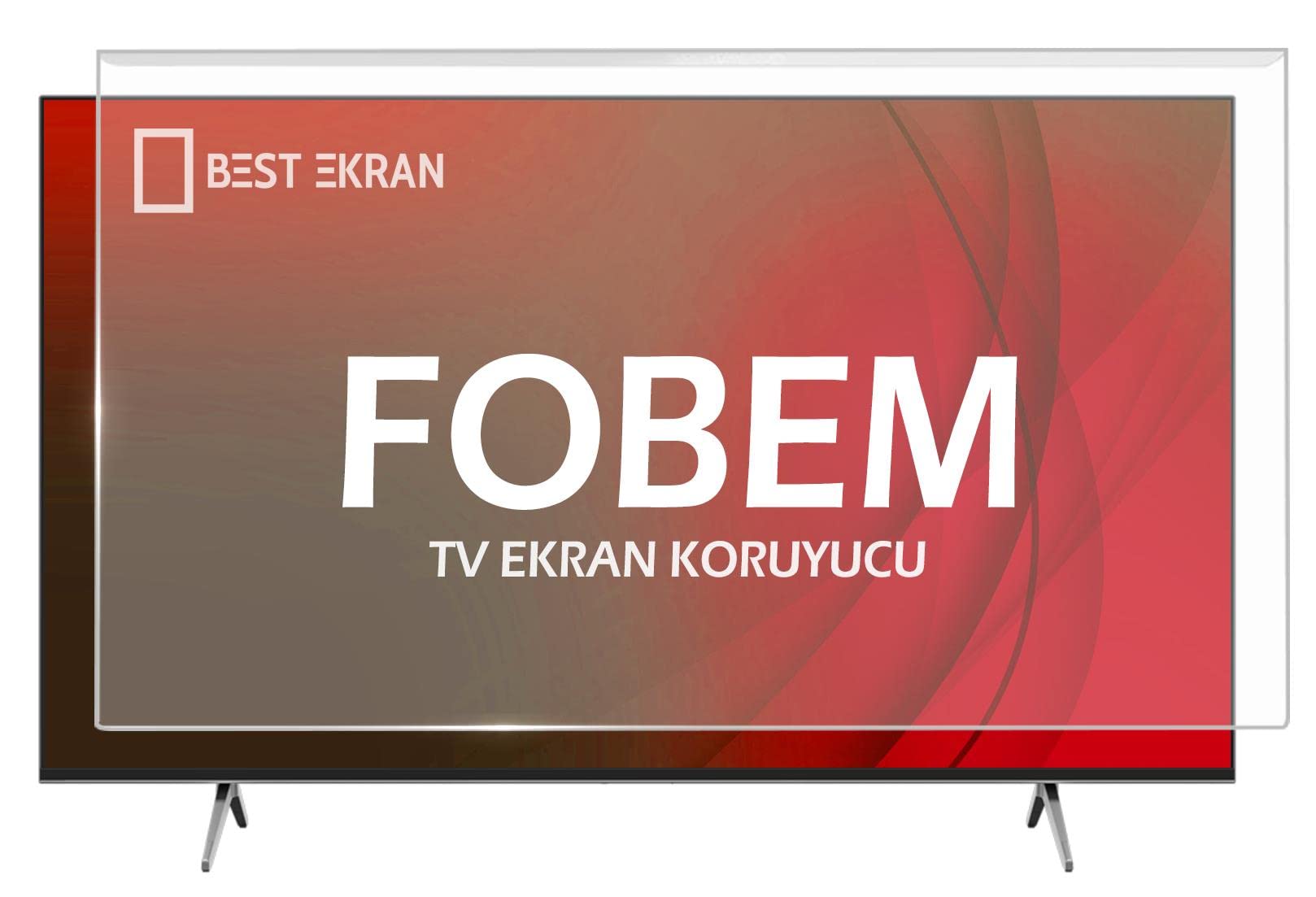 Fobem MT65EG8000QF Tv Ekran Koruyucu - Fobem 65" inç 165 Ekran Tv Ekran Koruyucu