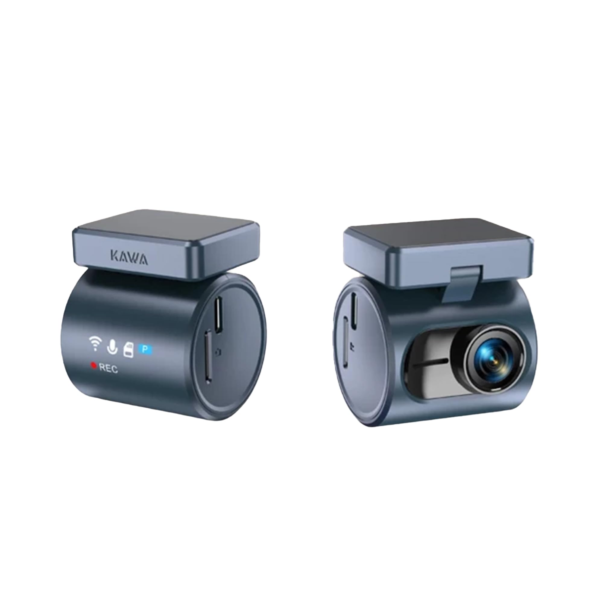 Kawa Mini 3 Pro Gen2 2K 1296P WDR 145° Geniş Açı Lens Araç Kamerası + 32GB Hafıza Kartı