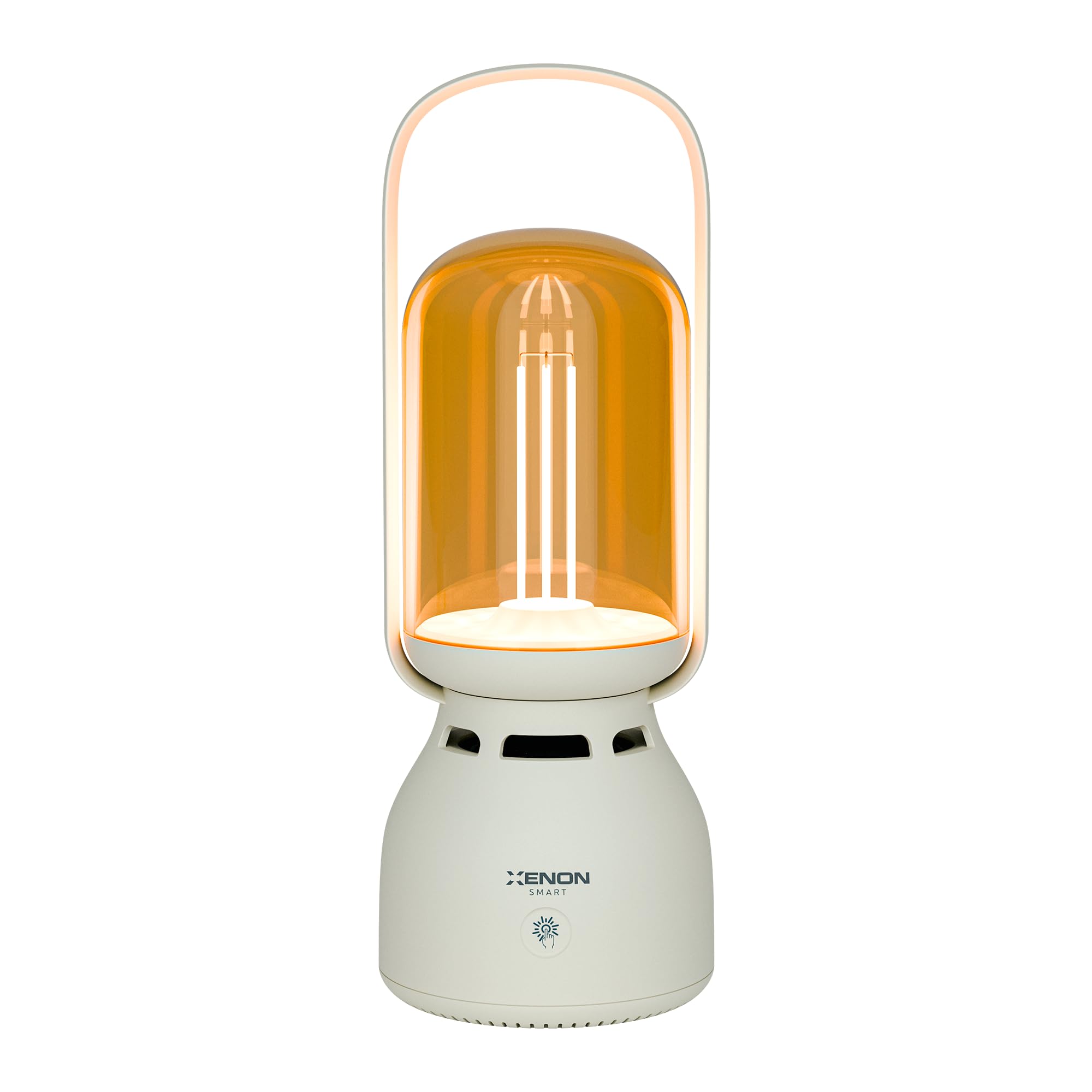 Xenon Smart Taşınabilir Filament Lamba ve Bluetooth Hoparlör Kamp Outdoor Kullanım için Çift Fonksiy
