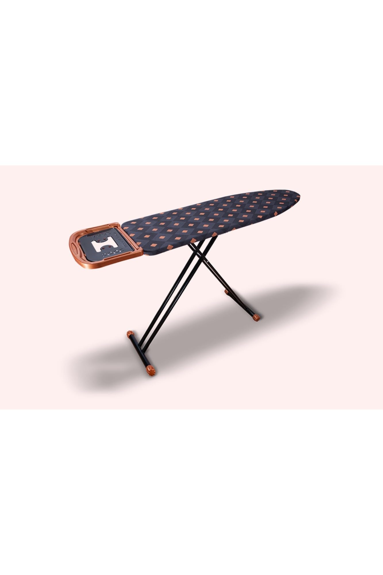 ASVERA Elmas Serisi – Yağmur Ütü Masası | 40x120 cm Monoblock Sac Tabla | Yükseklik Ayarlı | Lüks Ke