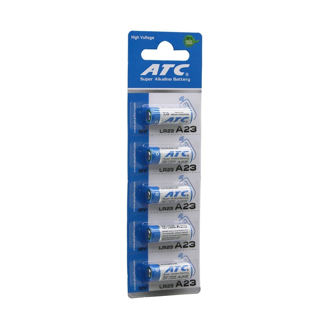 Chermik Atc Super Alkaline Battery (A23-23A) (Lr23) Araç & Oto (Kumanda Pili) (12V) (5Li Kart)*400