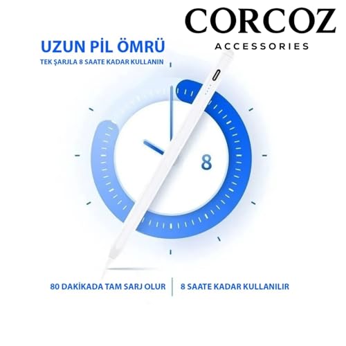 Corcoz Xiaomi Redm i Pad 2 8GB 256GB 11" Uyumlu Tablet Telefon Ipad Yazı Çizim Kalemi - CZ74