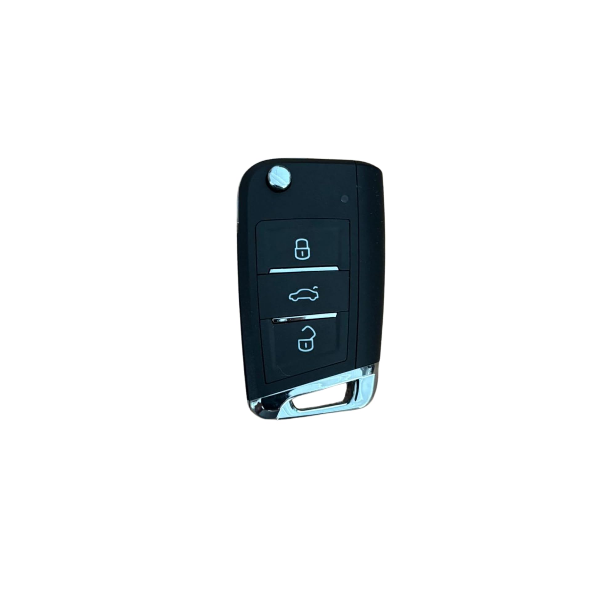 AutoHan Keys Universal Golf Tipi Sustalı Akıllı Oto Kumanda, 3 Butonlu, 433 MHz, Kodlanabilir Uzaktan Kumanda Anahtarı