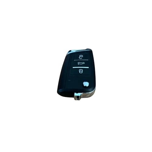 AutoHan Keys Universal Golf Tipi Sustalı Akıllı Oto Kumanda, 3 Butonlu, 433 MHz, Kodlanabilir Uzaktan Kumanda Anahtarı