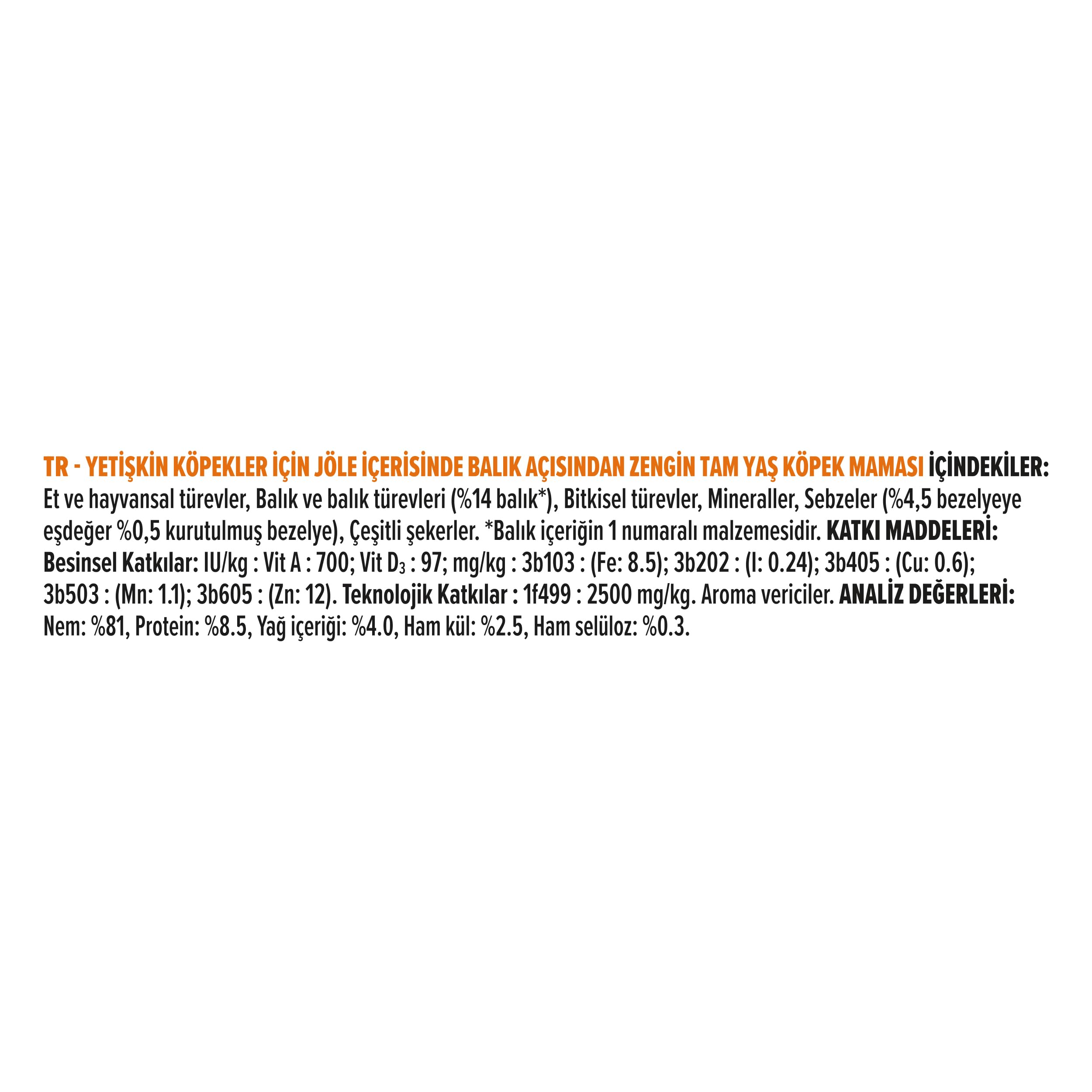 Pro Plan Yetişkin Köpekler İçin Balıklı Konserve Yaş Mama 400 Gram