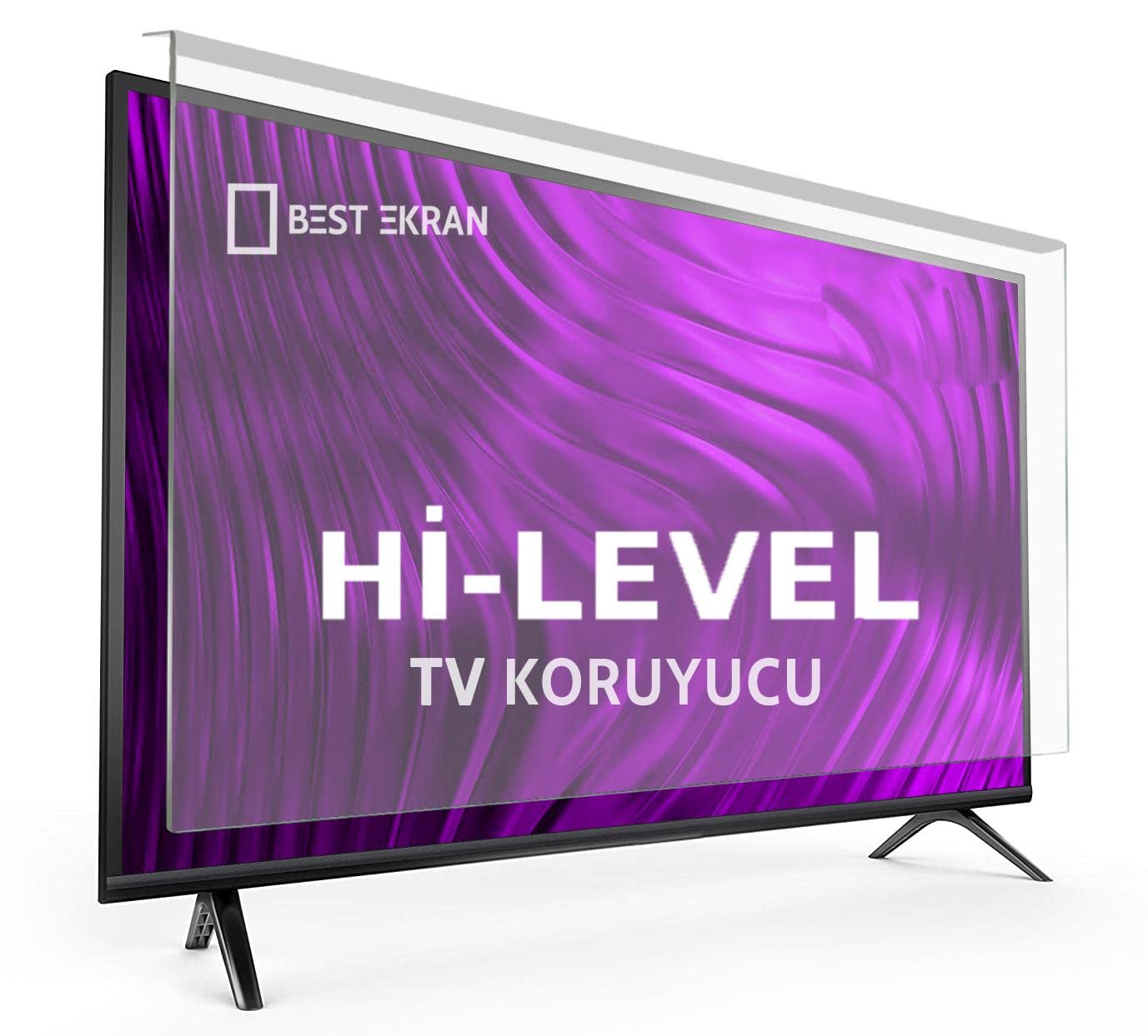 Hi-Level HL32HMLN Tv Ekran Koruyucu - Hi-Level 32" inç Frameless HD Ready Android 14 Smart TV Tv Ekran Koruyucu