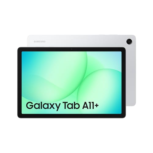 Samsung Galaxy Tab A11+, Android Tablet, Gümüş, WiFi Destekli, 8GB RAM, 256GB Depolama Alanı, 11 İnç (Samsung Türkiye Garantili)