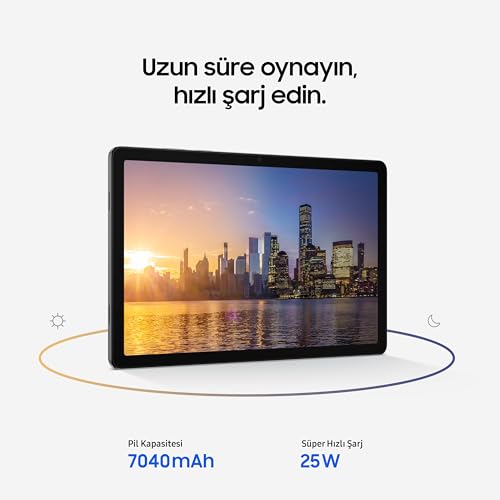 Samsung Galaxy Tab A11+, Android Tablet, Gümüş, WiFi Destekli, 8GB RAM, 256GB Depolama Alanı, 11 İnç (Samsung Türkiye Garantili)
