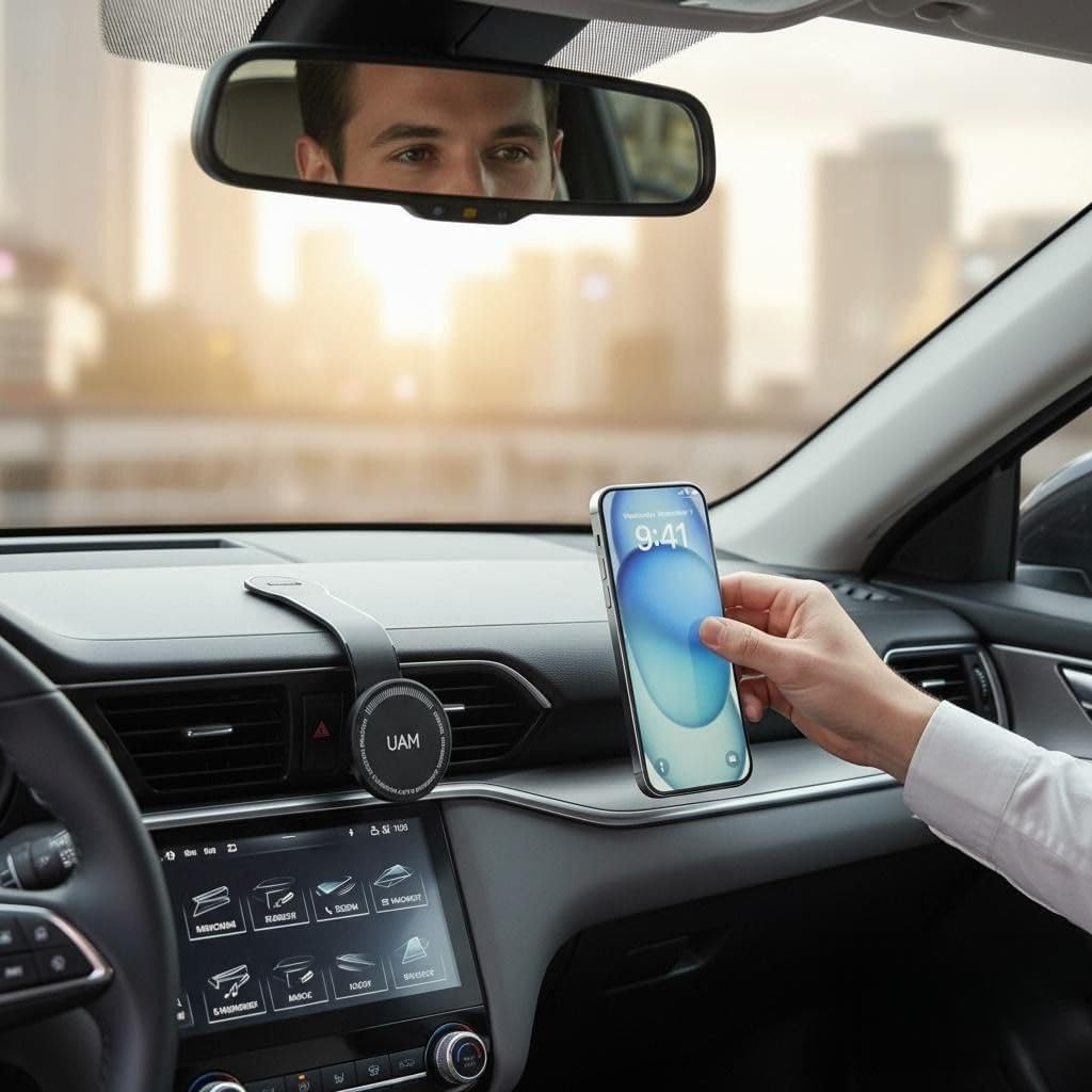 Heartz UAM CT-03 Manyetik Araç Telefon Tutucu, 360 Derece Dönebilir, Güçlü Mıknatıslar, Tüm Cep Telefonlarına Evrensel Uyumluluk AAA Plus Kalite ÖZEL KAMPANYA FİYATLI ÜRÜN !!!